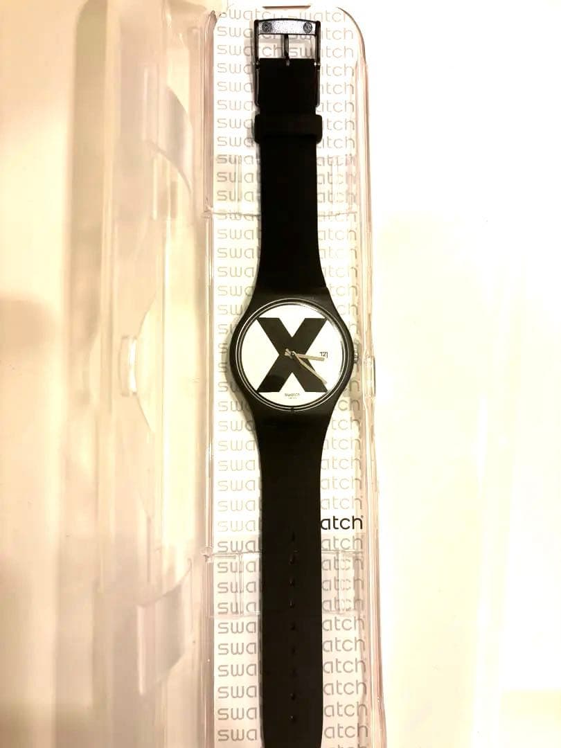straight edge SWATCH XX-RATED (SUOB402) - メルカリ
