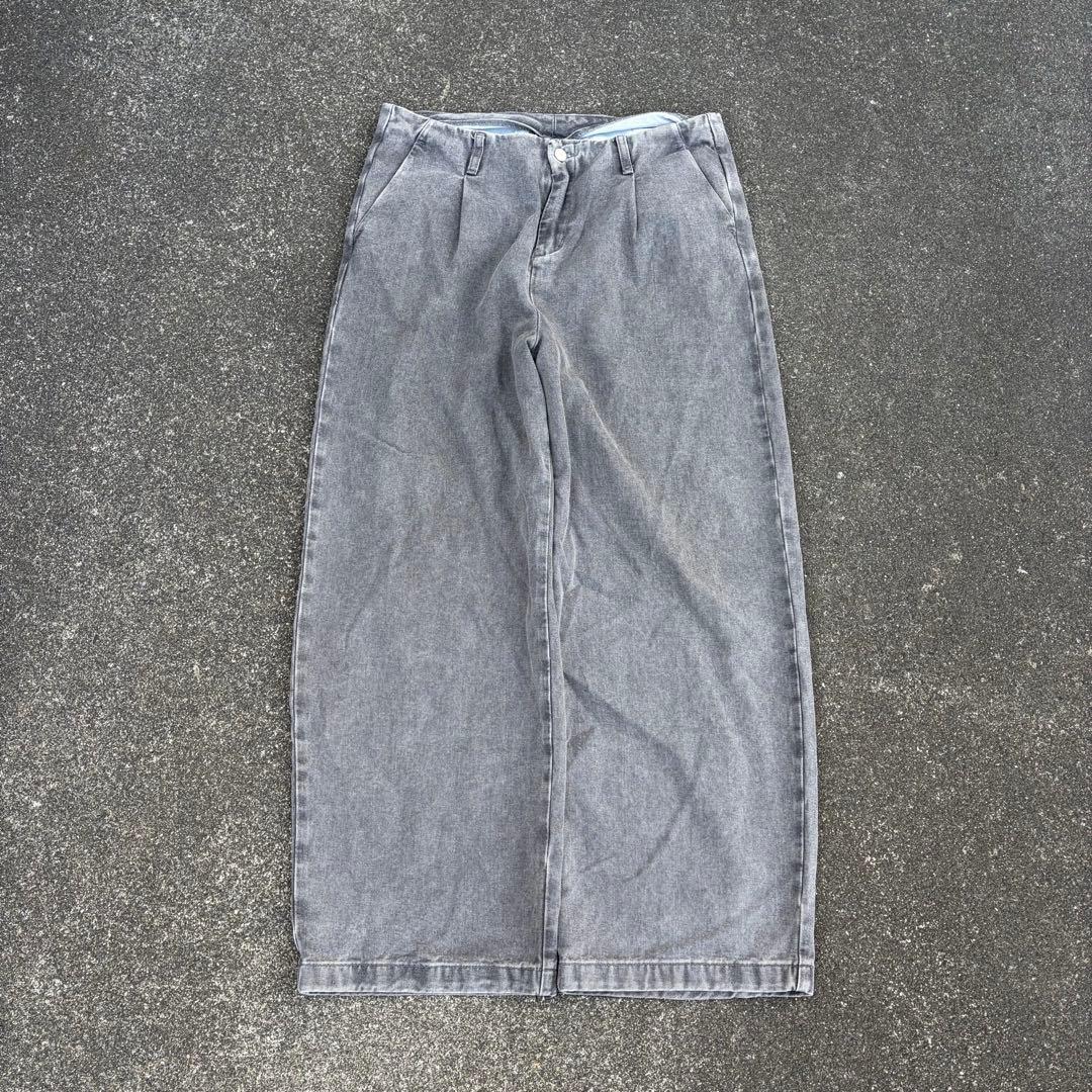 00s archive 超極太 buggy denim pants y2k 人気 - メルカリ