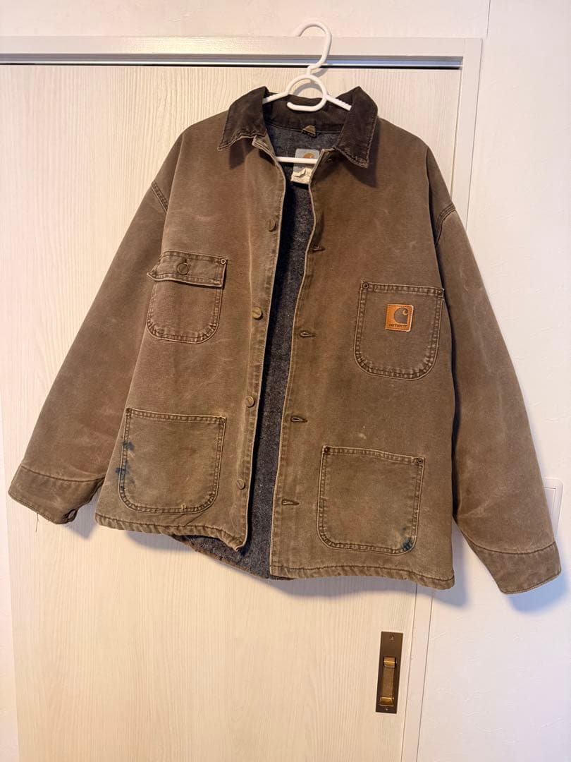 ち*太様 Carhartt ダックジャケット ブラウン　80's 楽天市場】80年代 USA製 Carhartt カーハート アンブレラ ケープダック