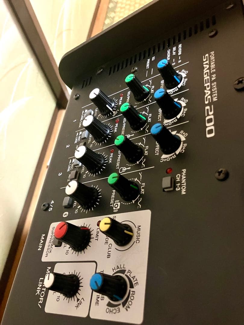 美品】最終割引YAMAHA STAGEPAS200BT ポータブル アンプ - メルカリ