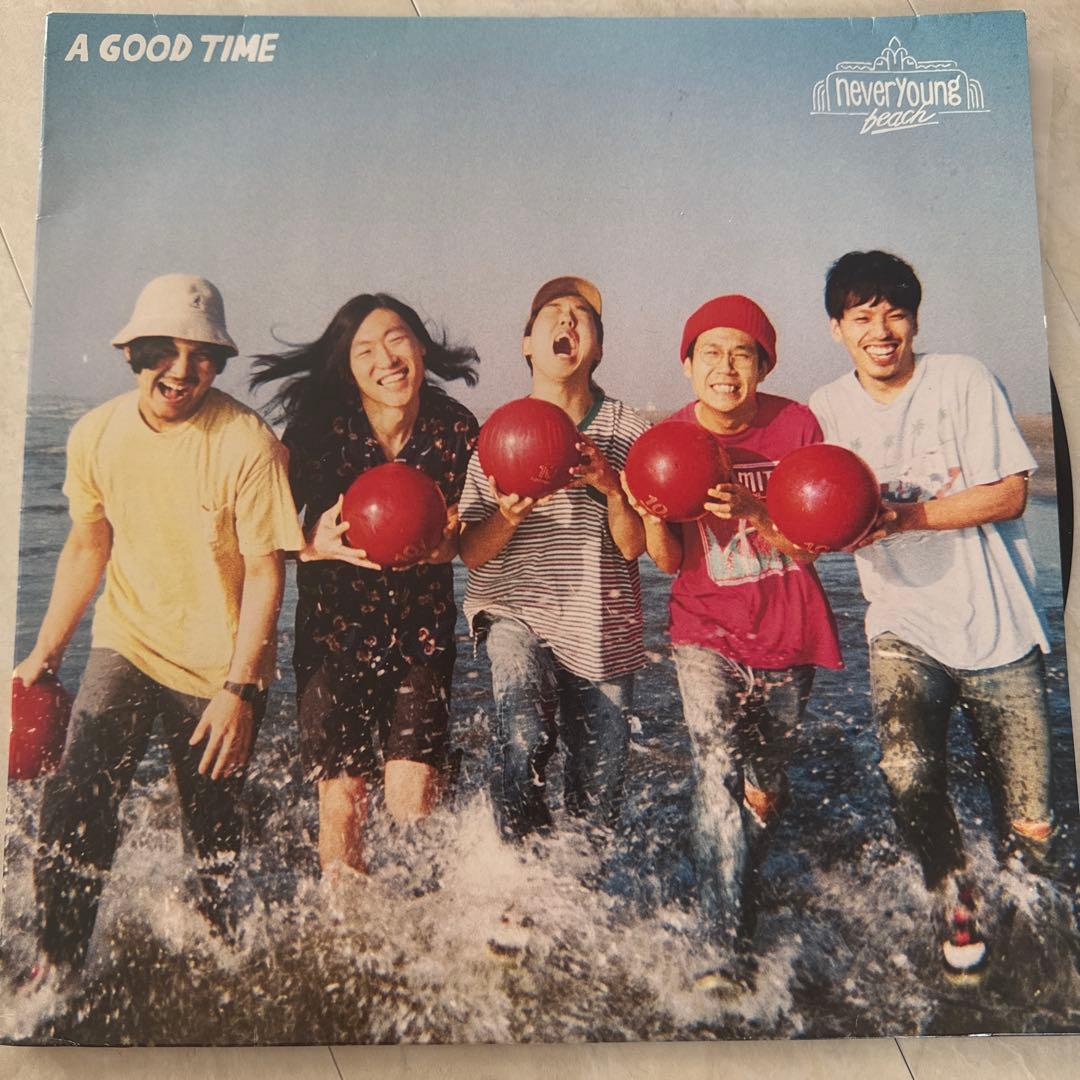 Never Young Beach A GOOD TIME レコード - メルカリ