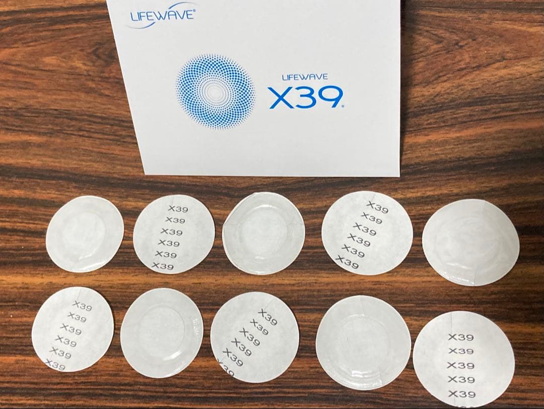 LIFEWAVE ライフウェーブパッチ X39 /10枚 - メルカリ