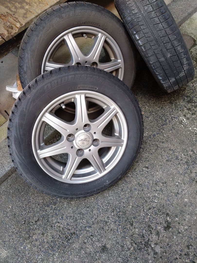Raiさま専用　ブリヂストン　155/65R13 タイヤ付きホイールセット 楽天市場】ブリヂストン 155／65R13（タイヤ本数4本）（スタッドレス
