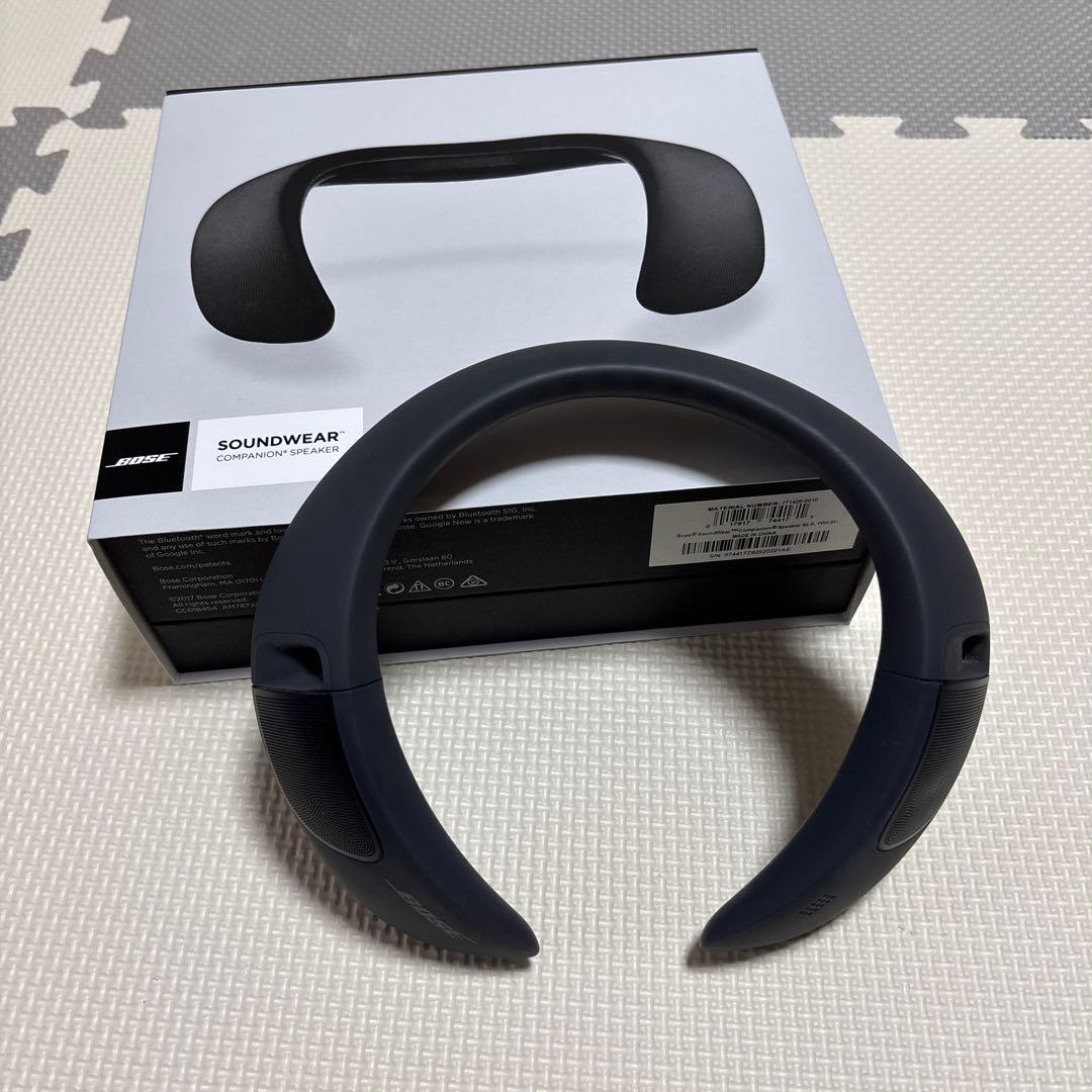 【純正カバー付き】 Bose SoundWear ブラック Amazon.co.jp: Bose SoundWear Wearable Companion Neck Speaker