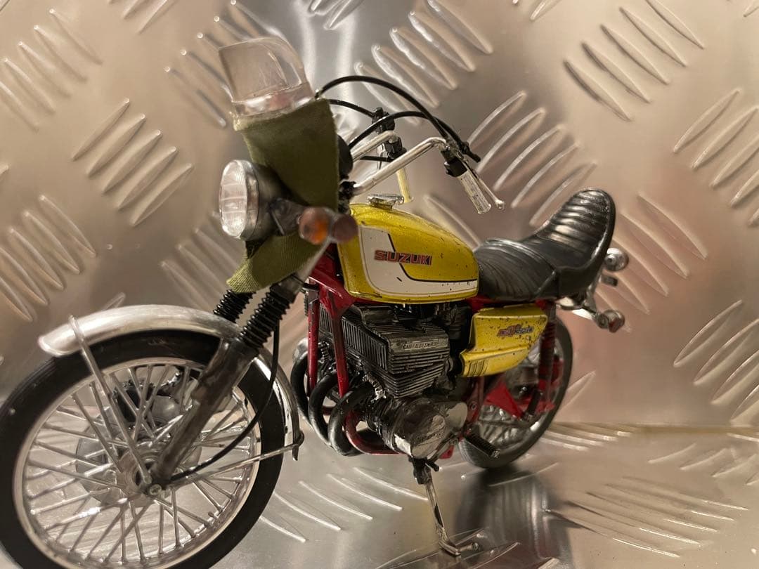 ハセガワ gt380 プラモデル 族車 旧車 俺のマシン 暴走族 バイク