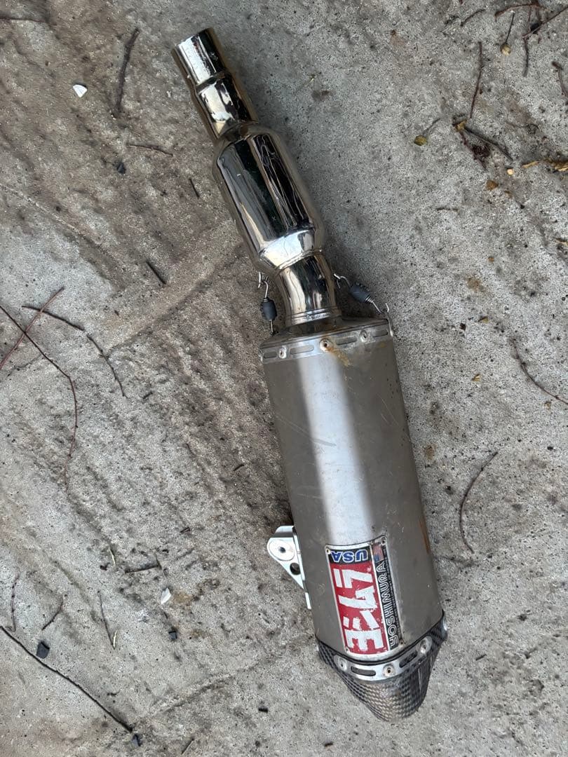 ヨシムラ ステンレススチール マフラー ヨシムラUSA ストリート AT2 ステンレス 3/4 マフラー カワサキ ZX-6R