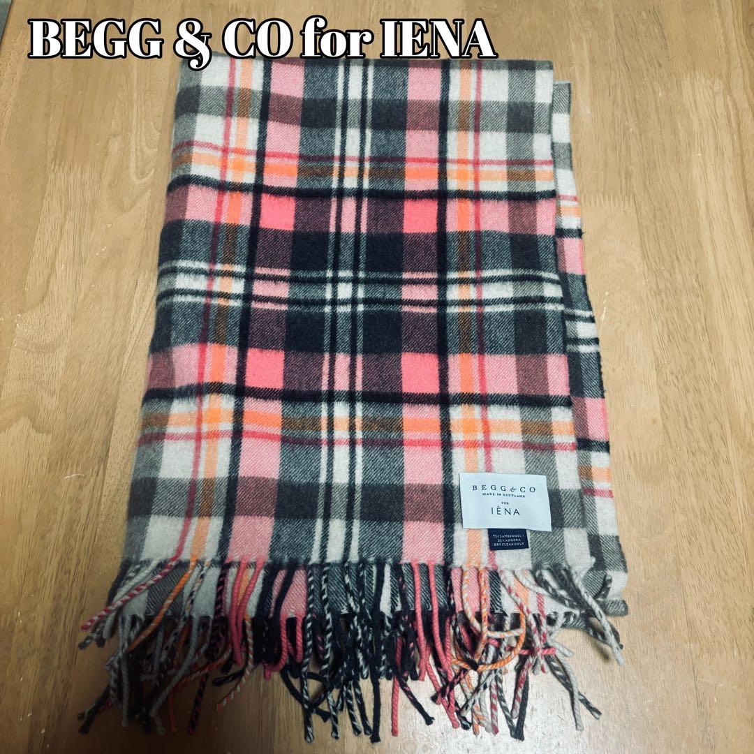 BEGG&CO for IENA（ベグアンドコーforイエナ）ストールアンゴラ混