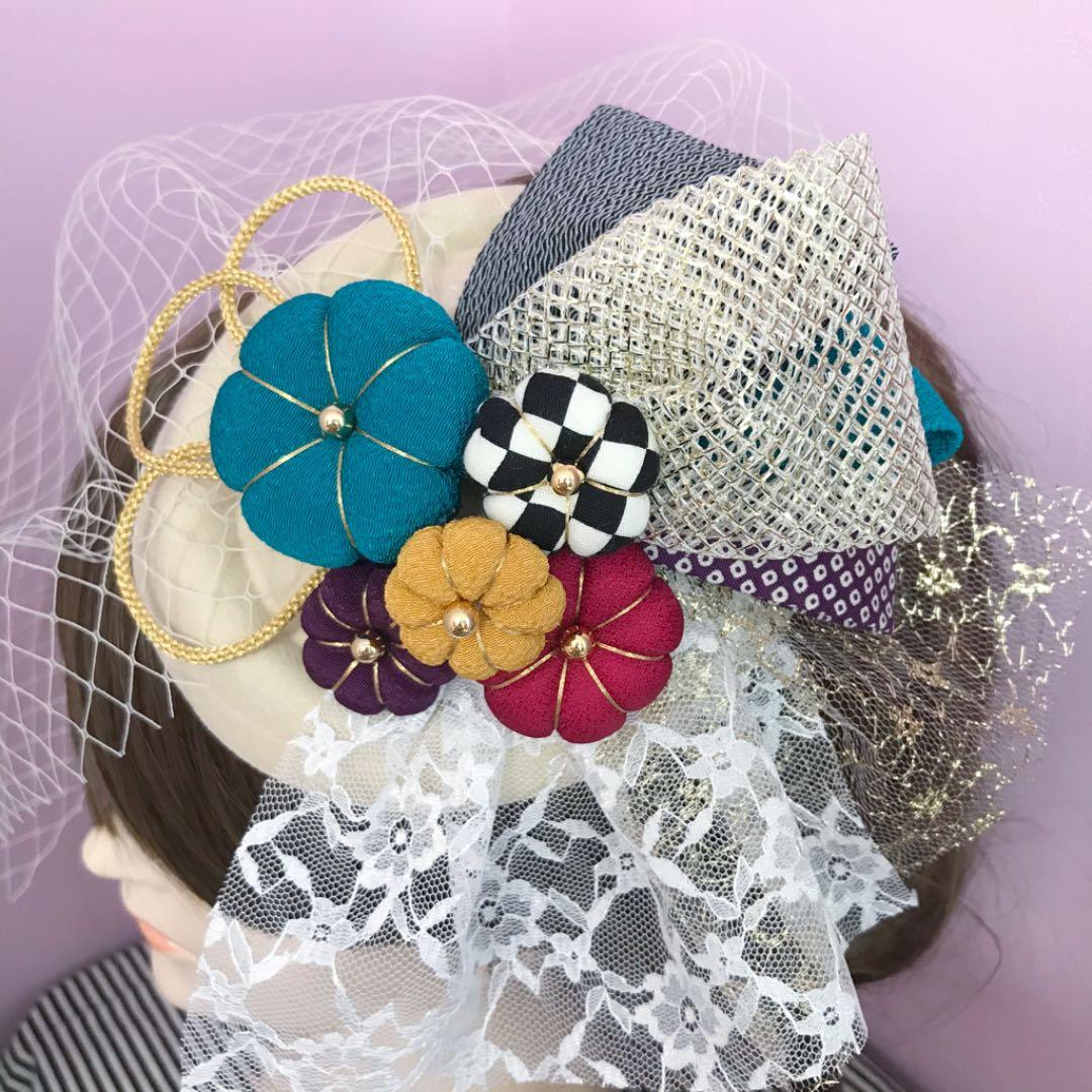 2月末❁︎びびんば様❁︎ 卒業式 髪飾り トーク帽 モダン花×帯重ね 楽天市場】【20％OFF】成人式 髪飾り 卒業式 振袖 袴 2点セット 牡丹