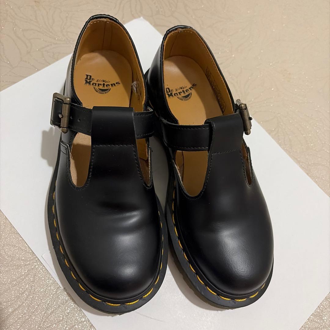 ドクターマーチン　POLLEY UK3 Dr.Martens（ドクターマーチン） POLLEY ポーリー BLACK ブラック