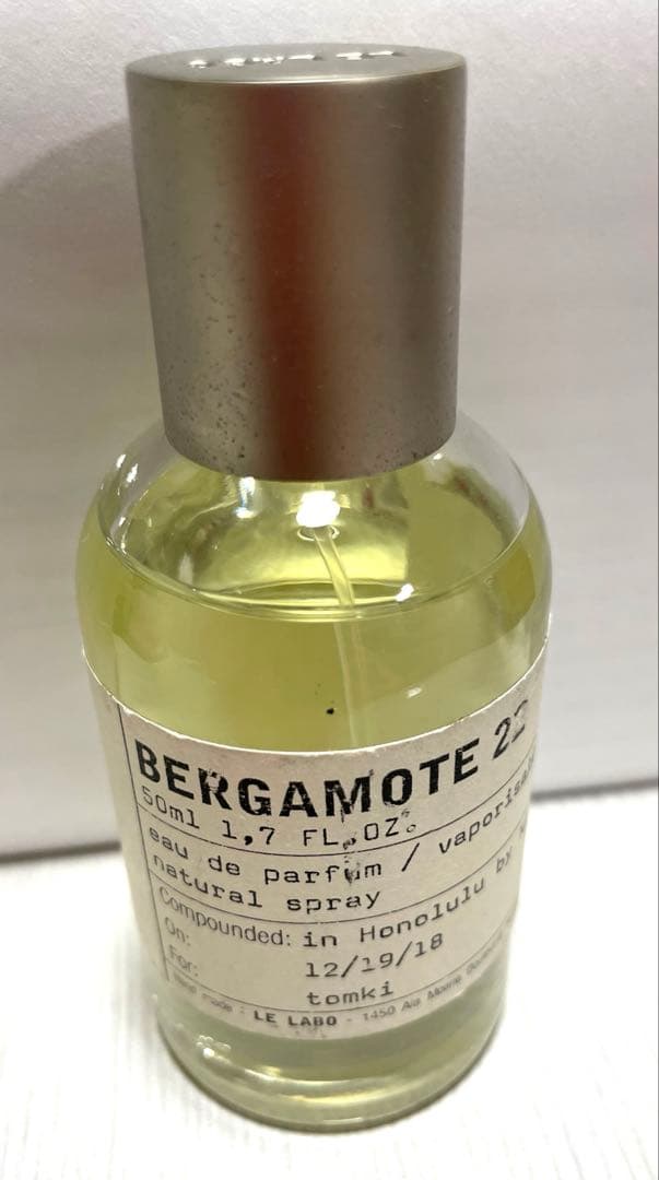 LE LABO BERGAMOTE22 香水　50ml ベルガモット22 オードパルファム(ルラボ)の通販・口コミ | 化粧品