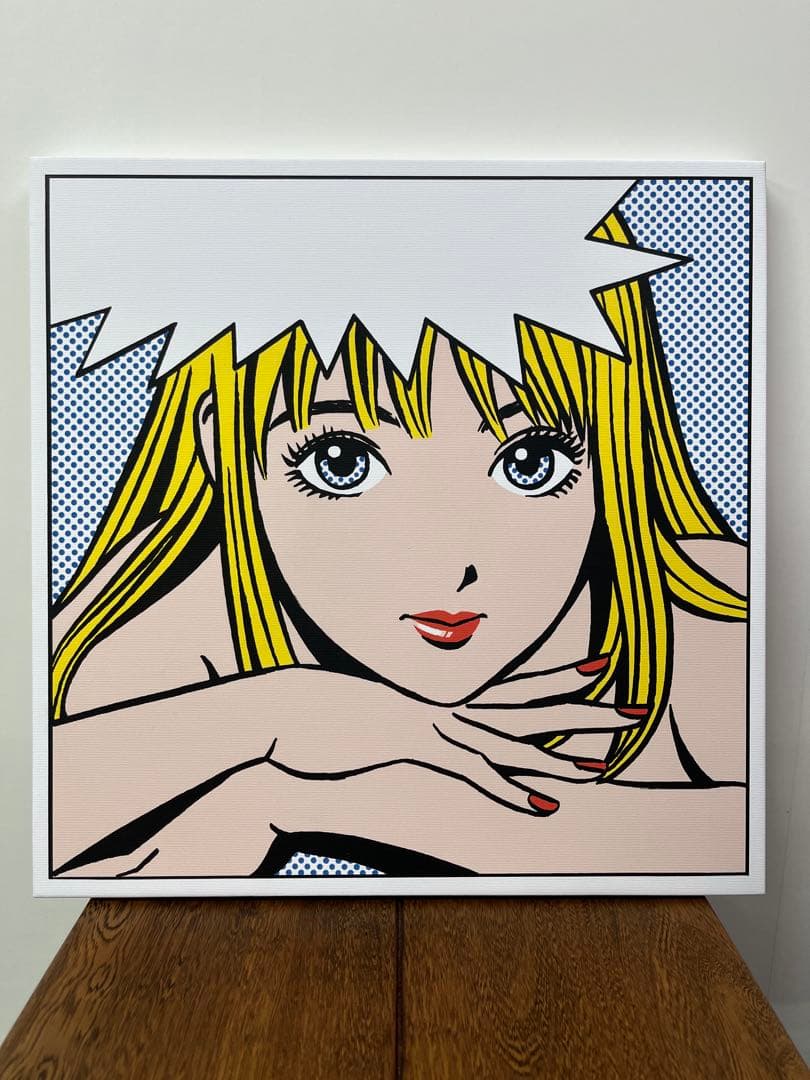 江口寿史 「ストップ‼︎ひばりくん」キャンバスアート 銀杏boyz 江口寿史 ストップ!! ひばりくん! （large ver.) second edition