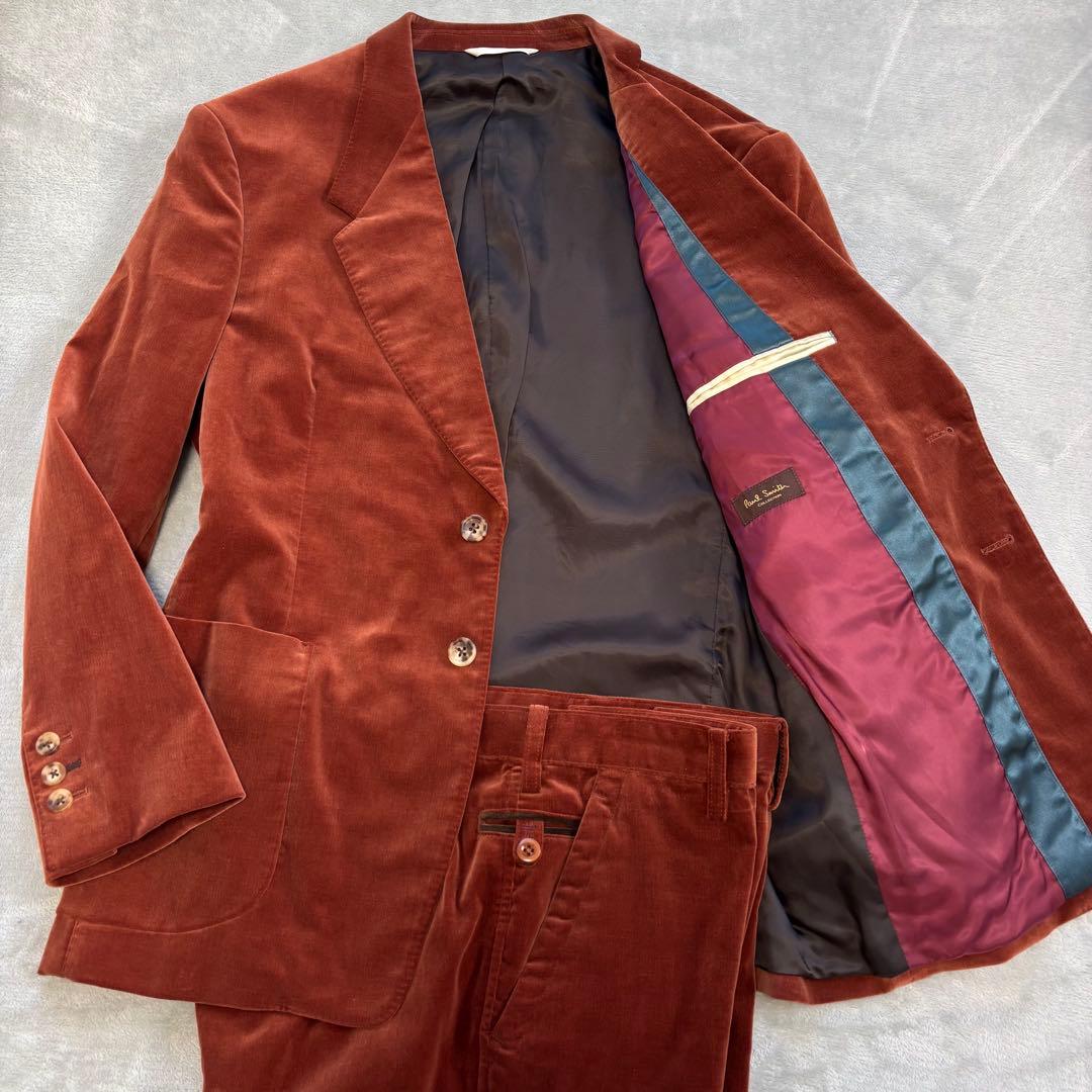 Paul Smith COLLECTION ベロア セットアップスーツ 18aw Paul Smith（ポール・スミス） セットアップ LORO PIANA ソリッド