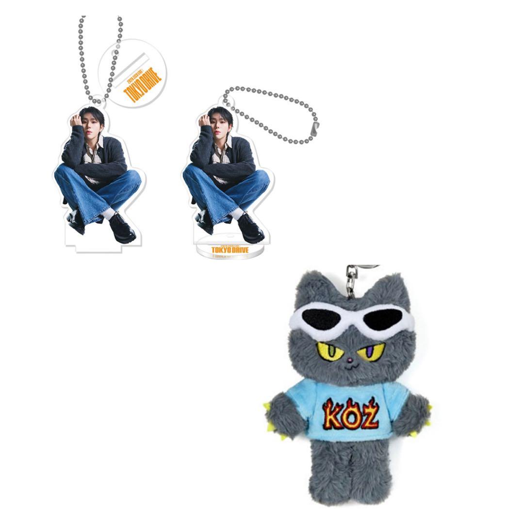 ZICO LIVE : TOKYO DRIVE キーリング　アクキー　特典トレカ 🔥ZICO🔥 2026 ZICO LIVE：TOKYO DRIVE🚗 いかがでしたか？ キーリング