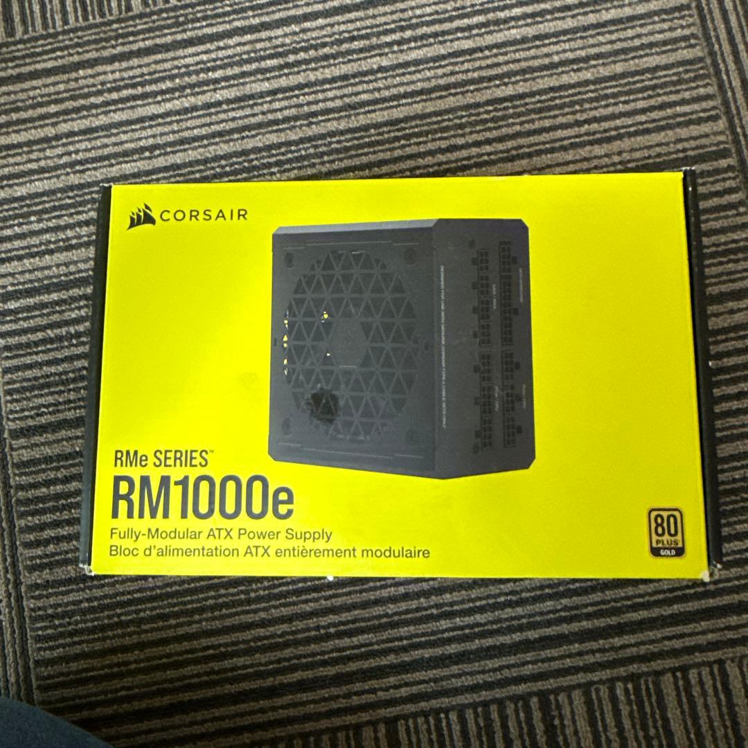 c*3様 CORSAIR RMe SERIES RM1000e 1000W RMe シリーズ RM1000e 完全モジュール式低ノイズ ATX 電源 (JP)