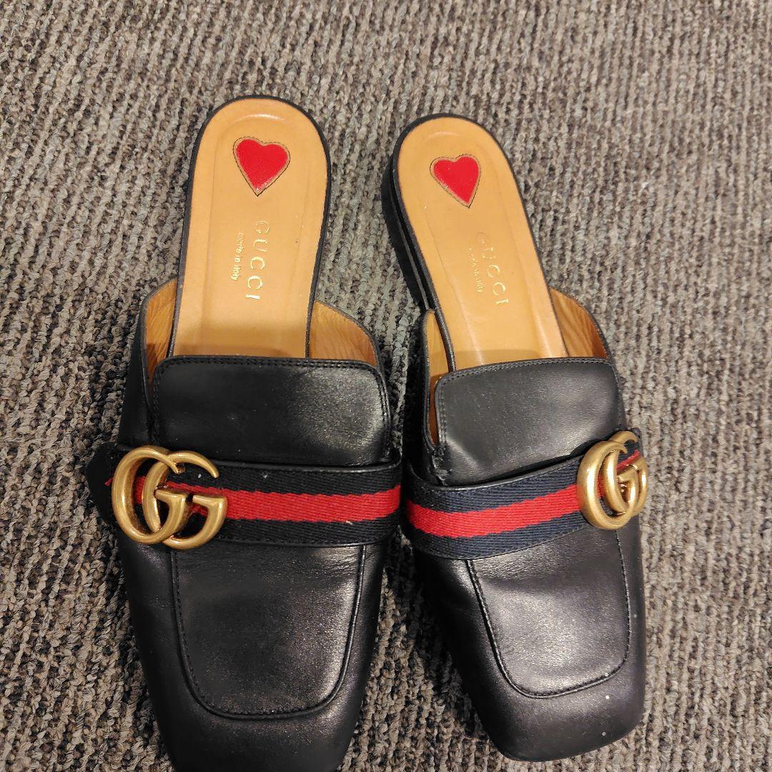 Gucci ローファー　サンダル　23 値下げ不可 Gucci ローファー サンダル 黒 26.0 お値下げ可能です - メルカリ