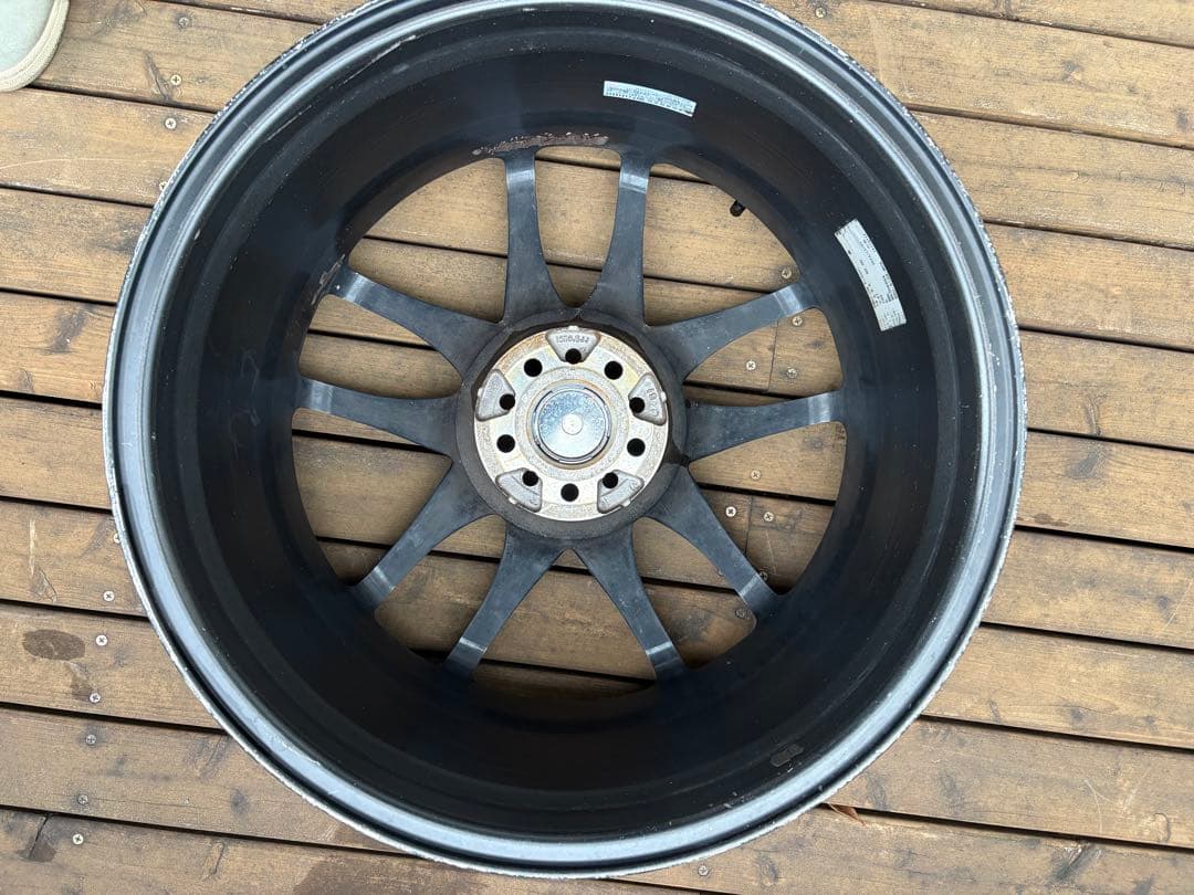 ワークエモーション極18 8.5J +47 ホイールのみ2本　PCD100 5穴