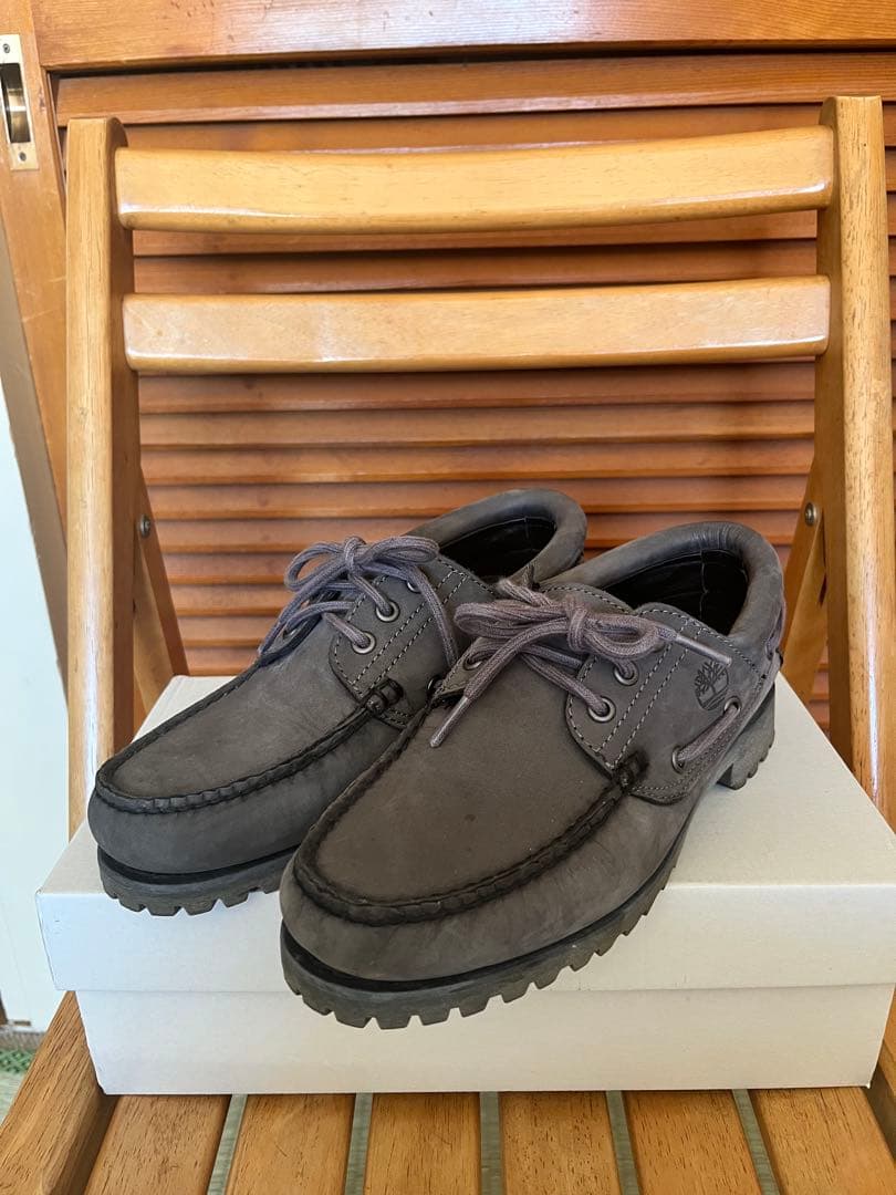 Timberland 3eye Classic Lug グレー 7 Timberland ティンバーランド 3eye CLASSIC LUG DARK GREY NUBUCK