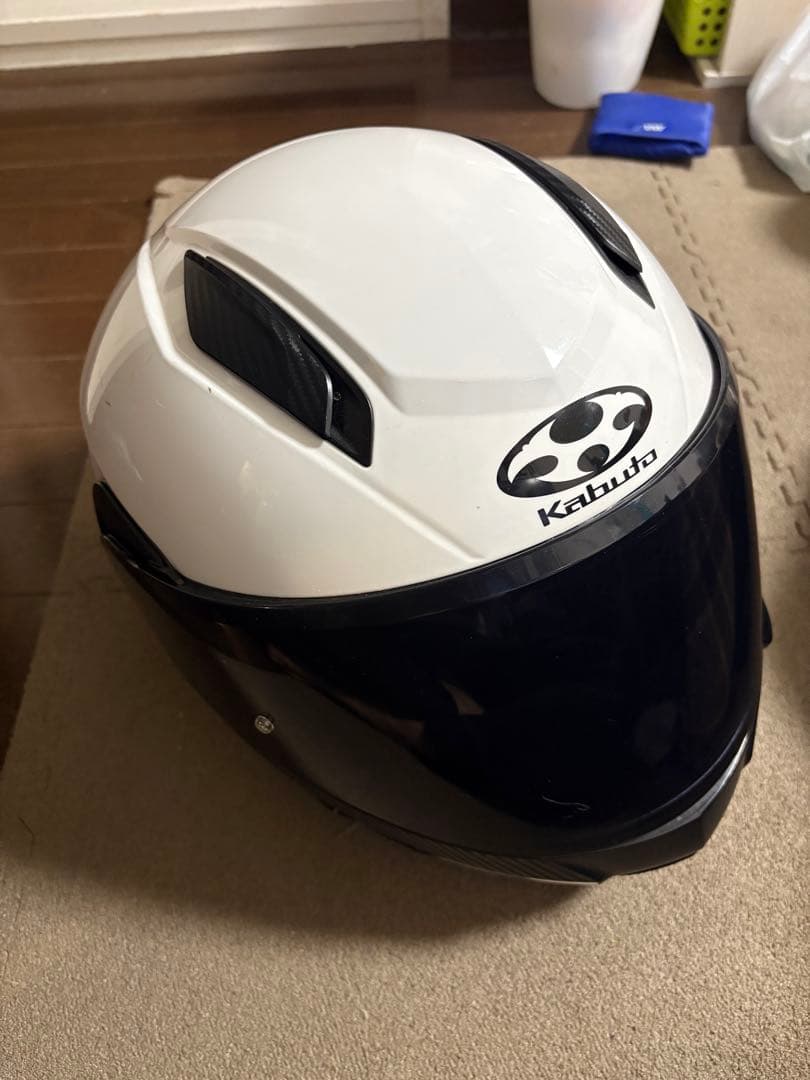 【値下済】カブト RYUKI システムヘルメット　Lサイズ曇り止めピンロック有 OGK Kabuto（オージーケーカブト） RYUKI BEAM リュウキ ビーム