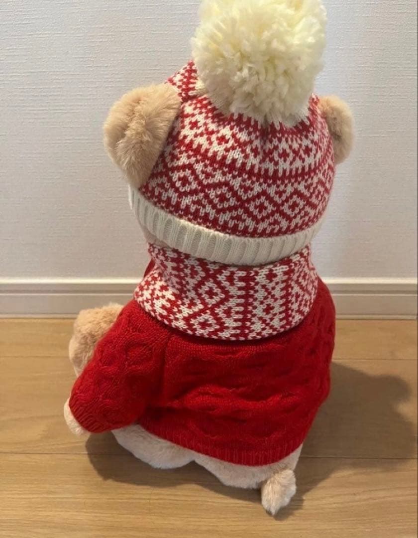 ハロッズ テディベア 2025年 クリスマスベア くまさん ぬいぐるみ