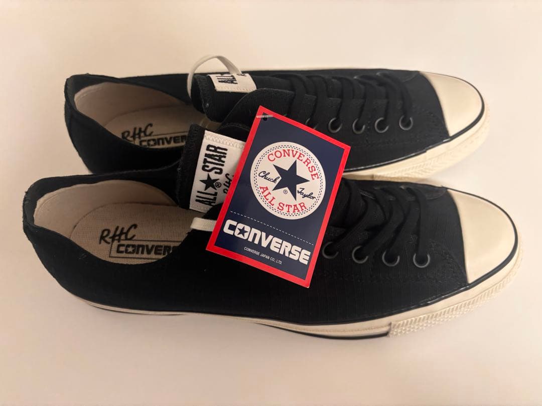 RHC ロンハーマン × コンバース オールスター　Aged OX RHC ロンハーマン】コンバースとコラボレーションした「ALL STAR AGED