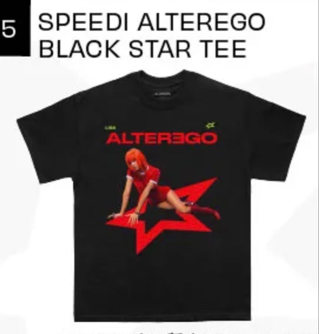 新品未開封 LISAリサTシャツ L blackpinkポップアップ - メルカリ