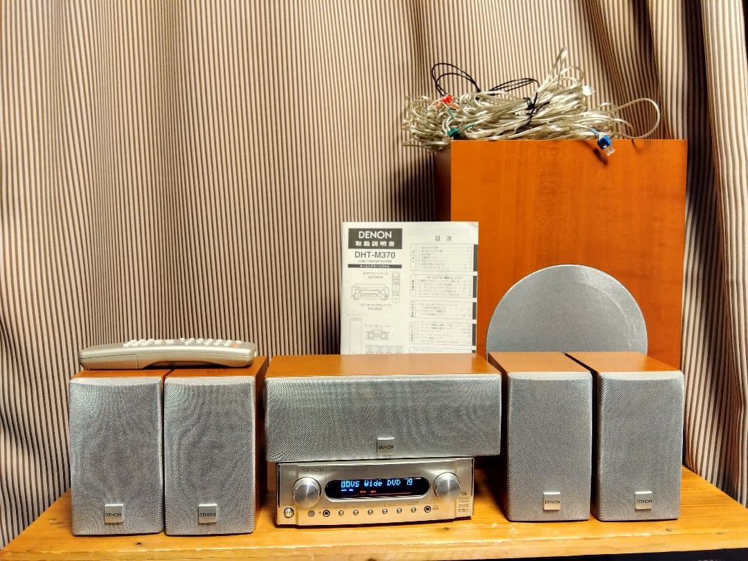 DENON DHT-M370 ホームシアターセット動作品 - メルカリ