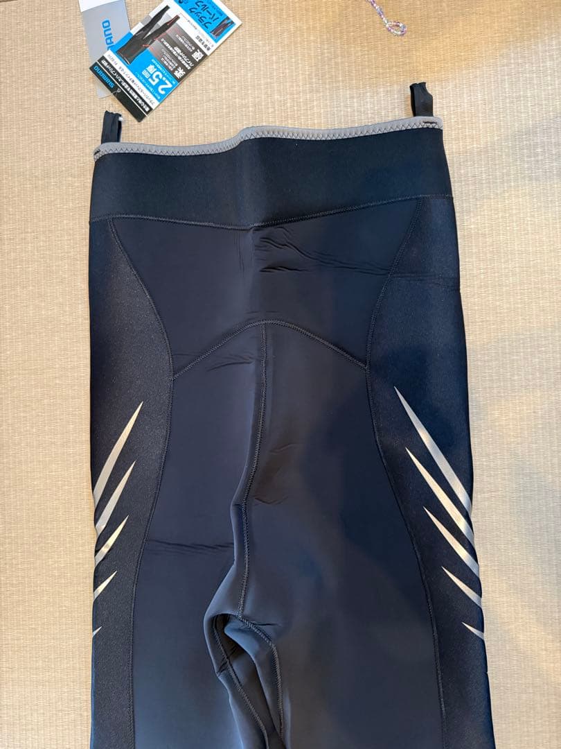 シマノ☆FI-021U ブラックパールフィット鮎タイツ 2.5mm LLB