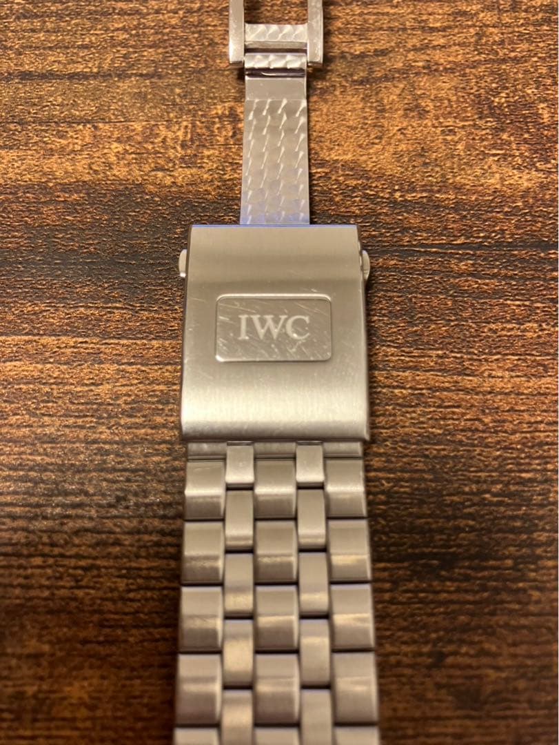 IWC マークシリーズ　純正ステンレスブレスレット　美品‼️ IWC マーク20 純正ステンレスブレスレット - メルカリ