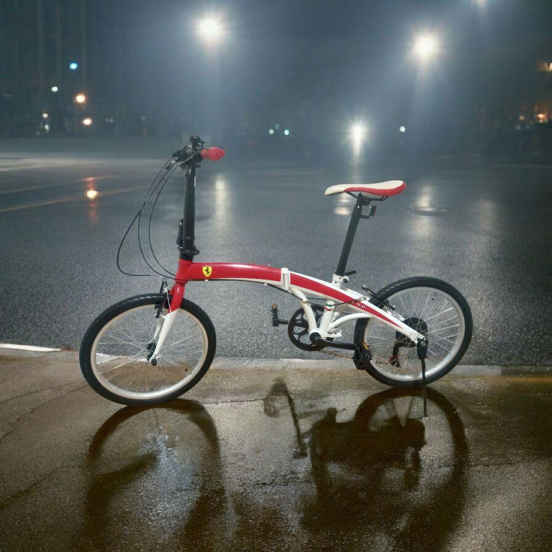 sarb035 Ferrari 折りたたみ自転車 FDB207E 楽天市場】FERRARI フェラーリ走りを追い求める細身スリムタイヤ20