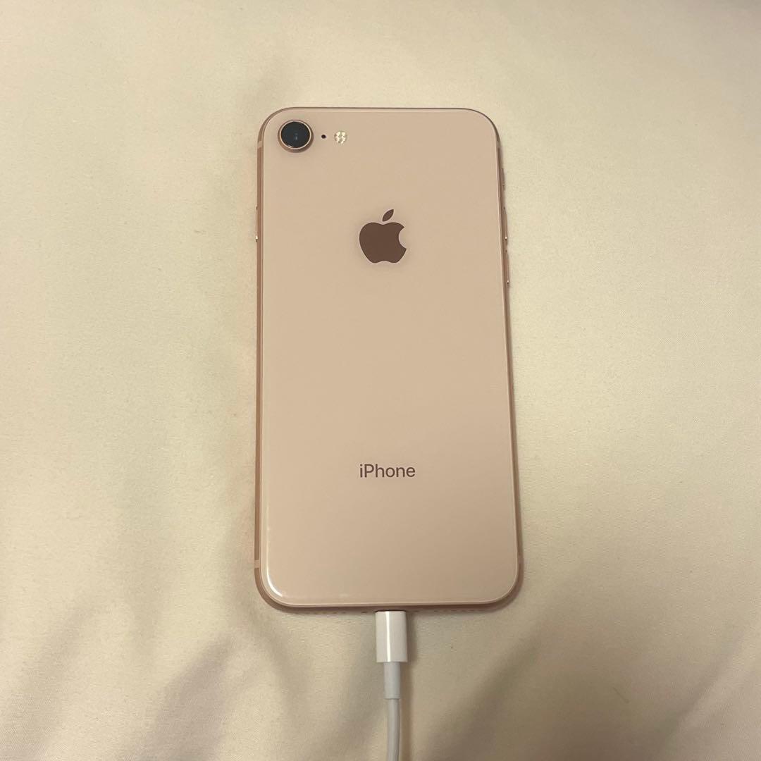 iPhone8 gold 64gb - メルカリ