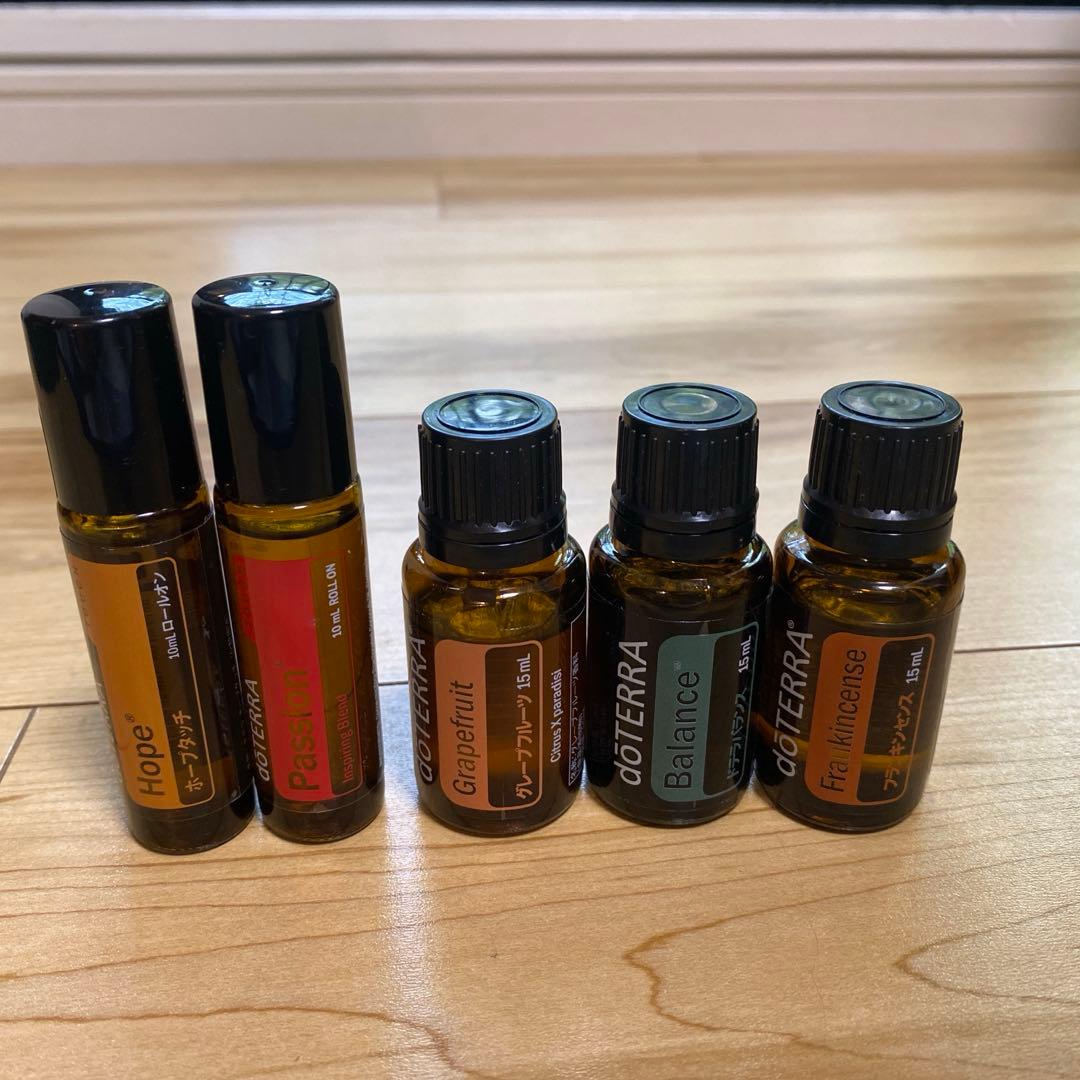 新品✳︎未使用】ドテラ doTERRA ウッドボックス 3段 木箱＋アロマ