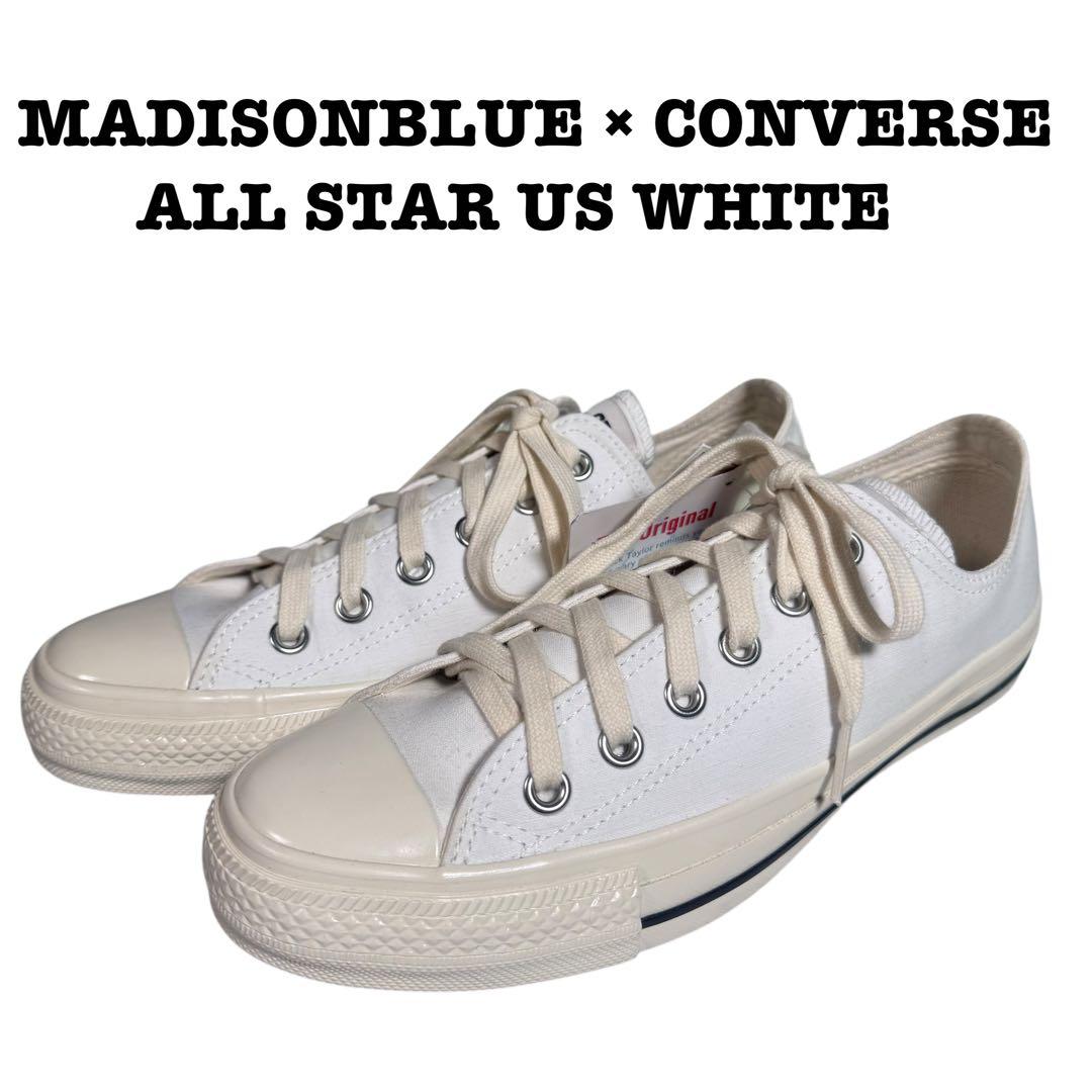 新品MADISONBLUE × CONVERSE ALL STAR 25cm CONVERSE ALL STAR US × MADISONBLUE 発売 | MADISONBLUE Official