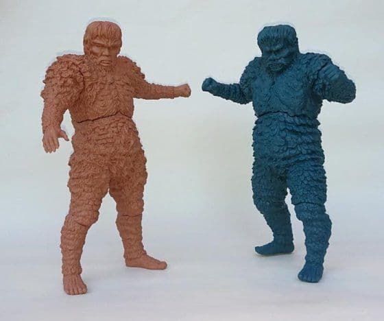 週末限定 ビリケン商会 サンダ対ガイラ 仮組み ビリケン商会待望の［リアルモデルシリーズ］最新作「サンダ対ガイラ