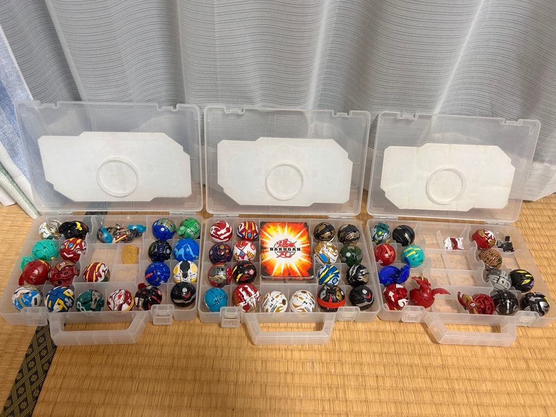 爆丸 爆丸 まとめ売りセット ケース、カード、フィールド付き まとめ