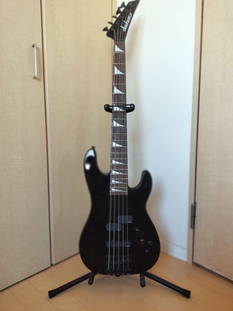 【最終出品】JACKSON デイヴィッド・エレフソン シグネチャー 5弦PJ Jackson X Series Signature David Ellefson Kelly Bird V Bass Blue