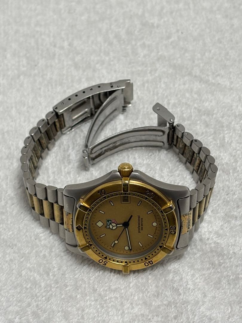 【美品】タグホイヤー クォーツ【964.006F】デイト【稼働品】メンズモデル