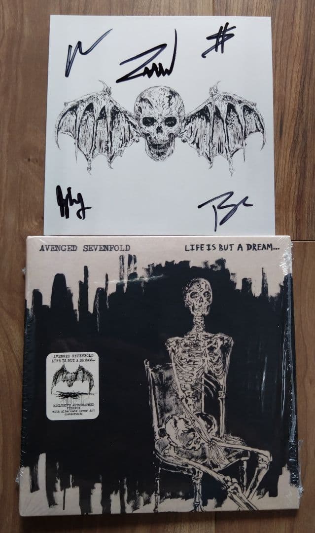 AVENGED SEVENFOLD A7X 直筆サイン入りカード付　最新作 Avenged Sevenfold 2023 Leg 2 Green Variant - Poster – A7X World