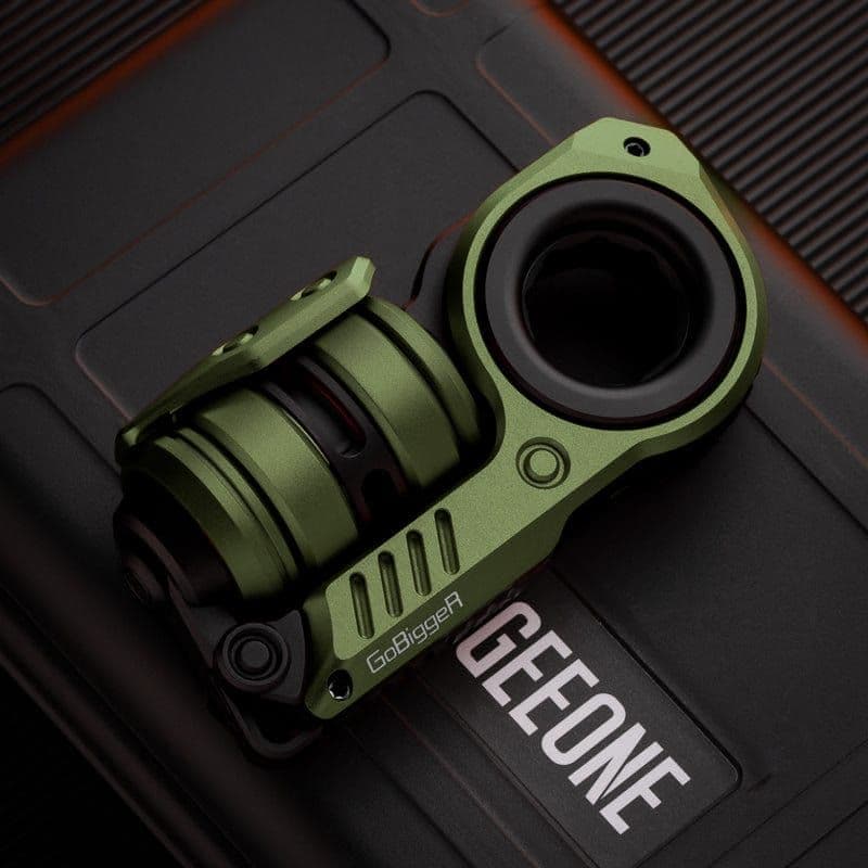 フィジェットトイ　GobiggeR Sinian Lite グリーン GobiggeR 音叉 Sinian EDC フィジェットスピナー メカニカルラチェット
