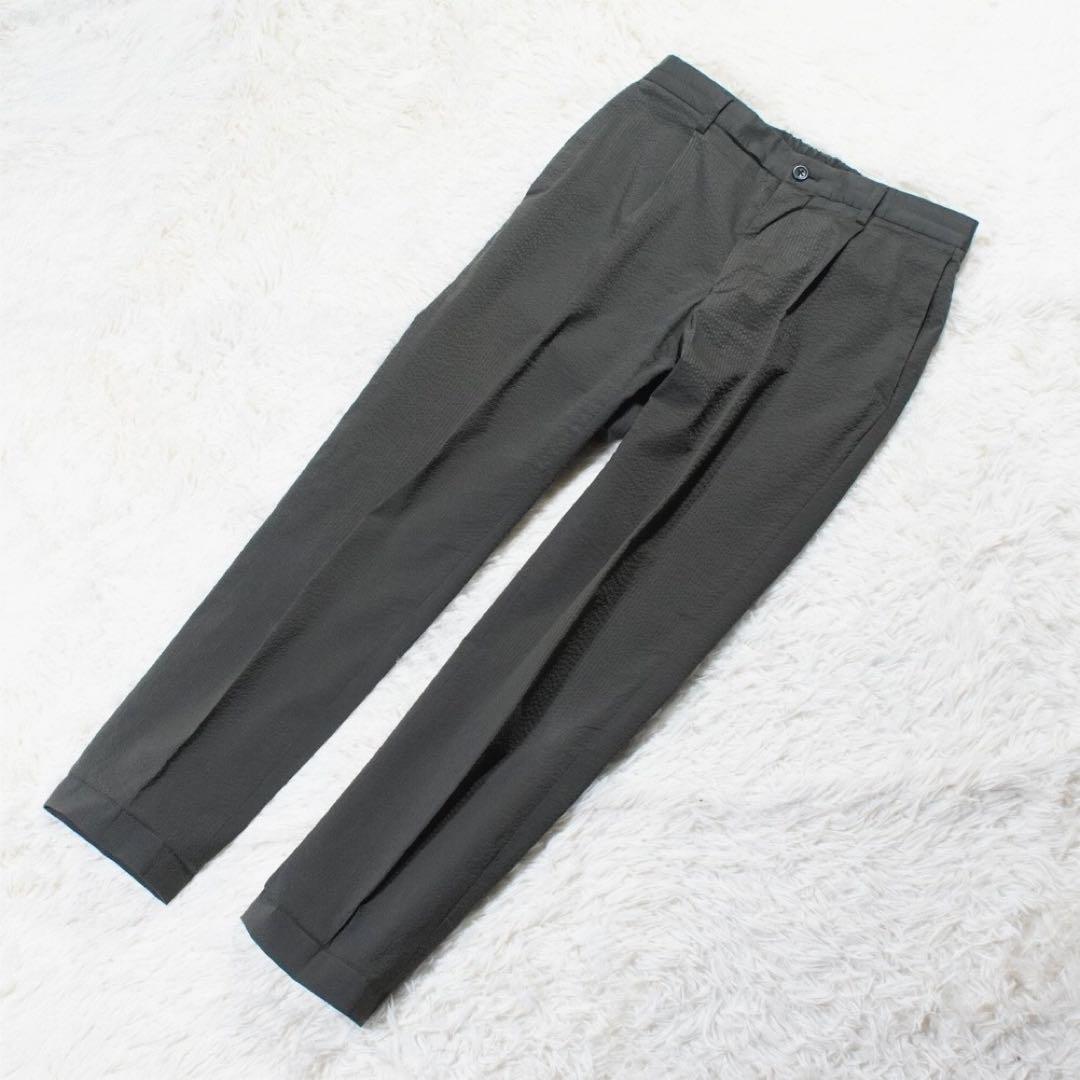 美品 ストレッチ《UNITEDARROWS》2B セットアップ(M)シアサッカー