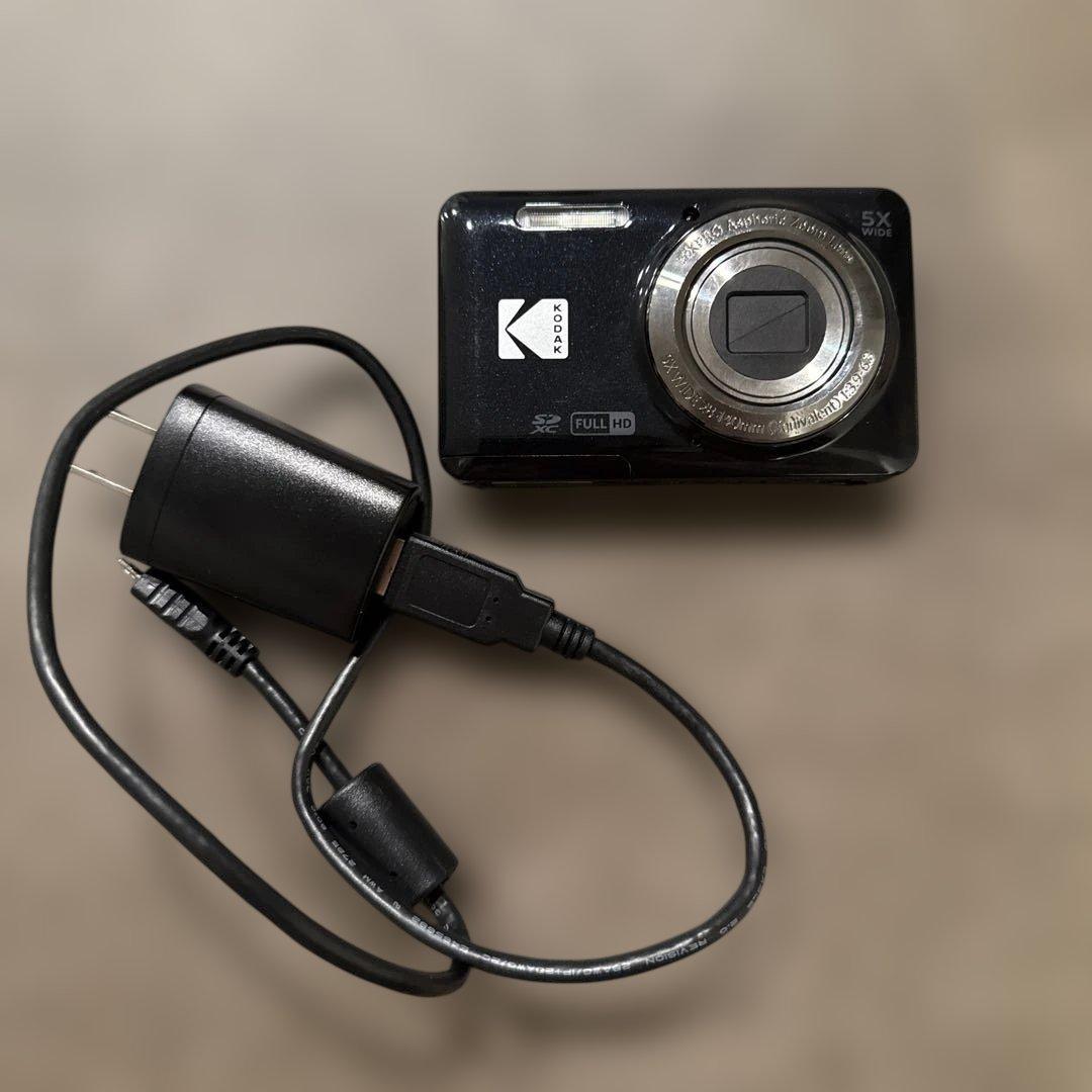 Kodak fz55 コンパクトデジタルカメラ FULL HD コダック KODAK コンパクトデジタルカメラFZ55 SD16GBセット FZ55BK