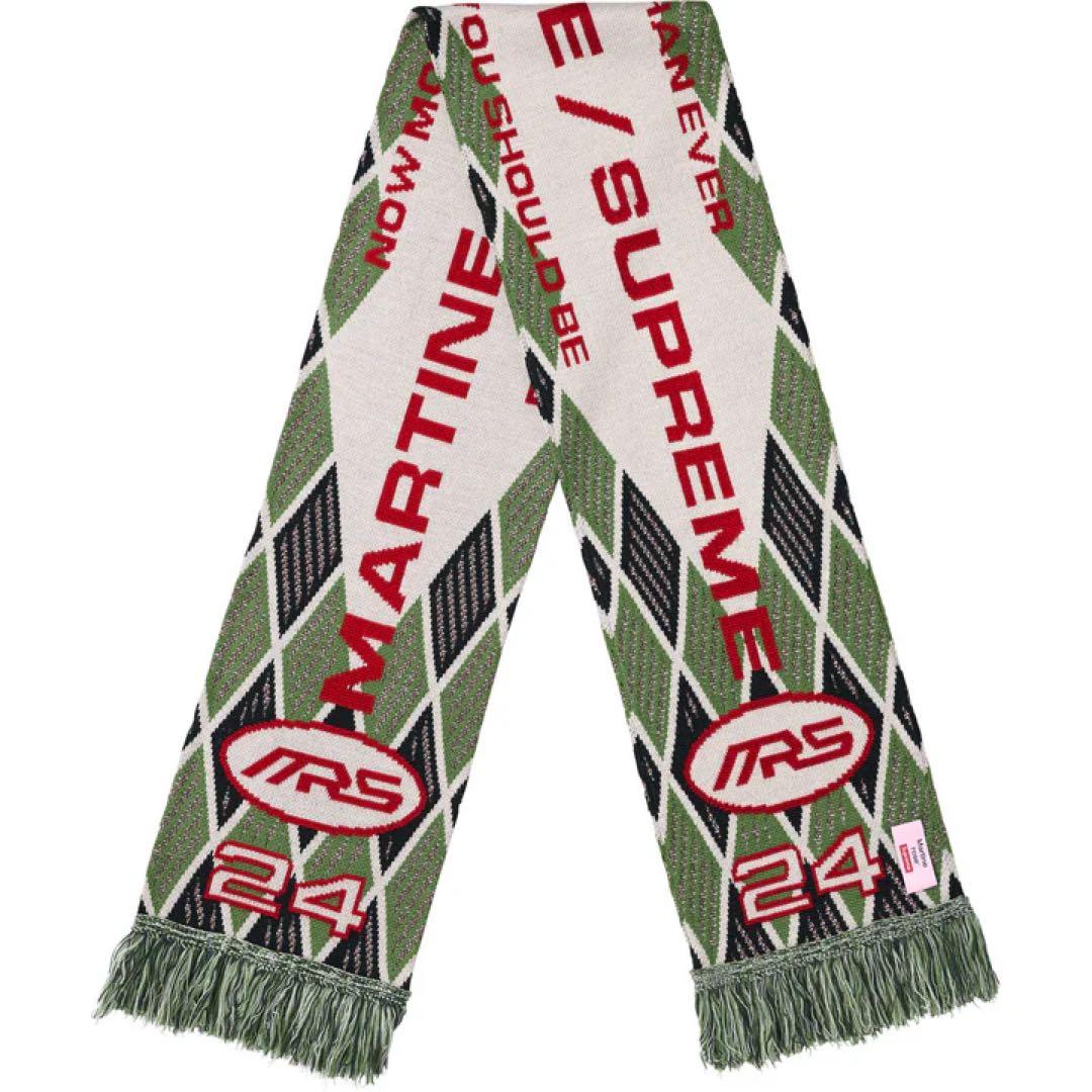 新品　Supreme Martine Rose Scarf スカーフ マフラー Supreme Martine Rose Scarf Black - FW24 - US