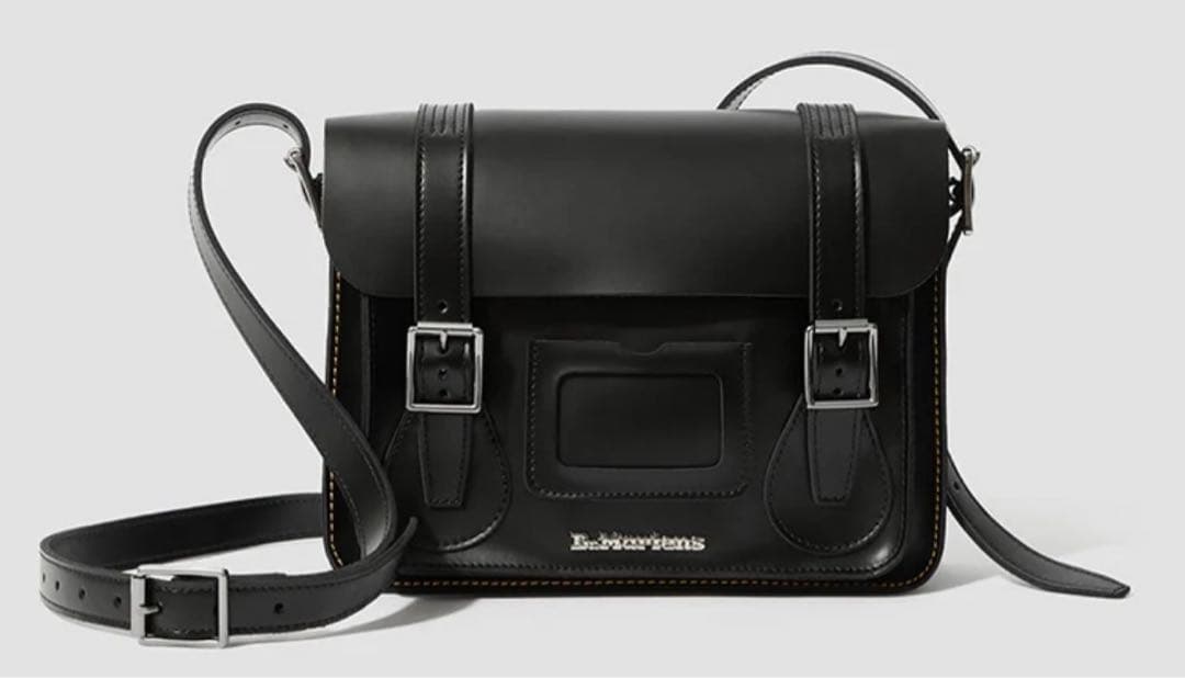 【最終値下/Dr.Martens】11インチ レザー サッチェル バッグ 中古・古着通販】Dr.Martens (ドクターマーチン) 11インチサッチェル