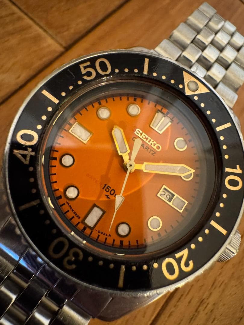 SEIKO 2625-0010 セイコー レトロ 貴重 ダイバーズ オレンジ美品