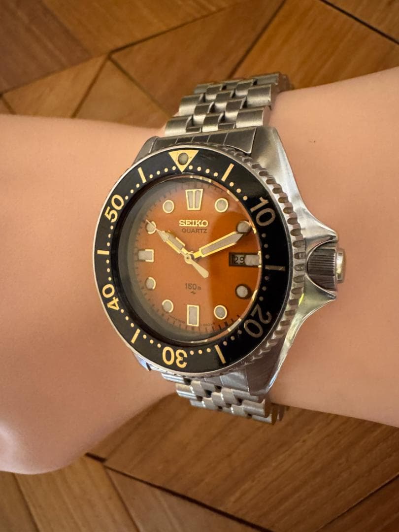 SEIKO 2625-0010 セイコー レトロ 貴重 ダイバーズ オレンジ美品