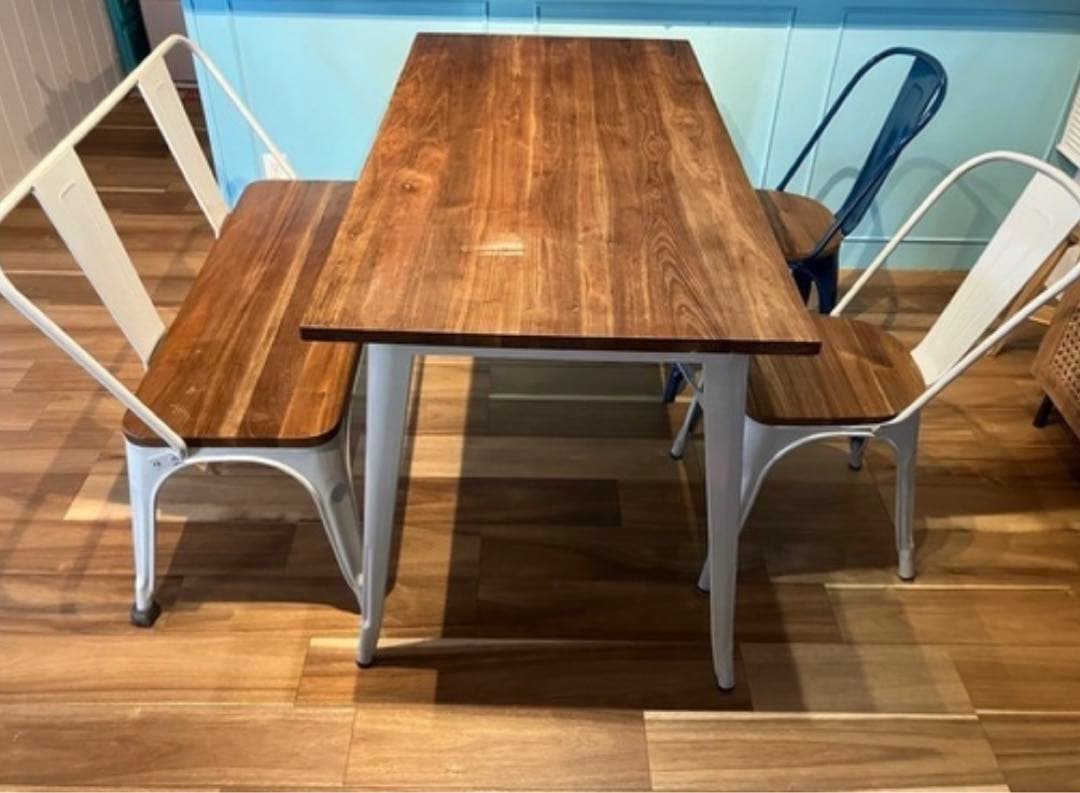 直接お引き取り限定 LOWYAのオシャレなダイニングテーブルベンチとチェア LOWYA（ロウヤ） ダイニングテーブルセット 4人用 おしゃれ ダイニング