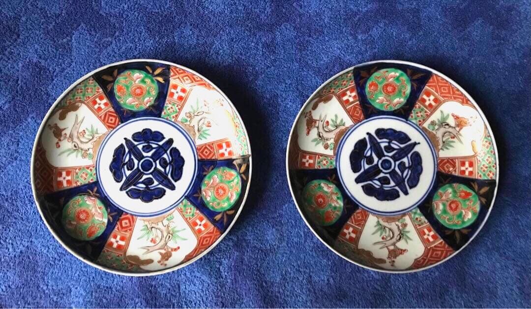 伊万里皿2枚セット ale-y_4121-7-91