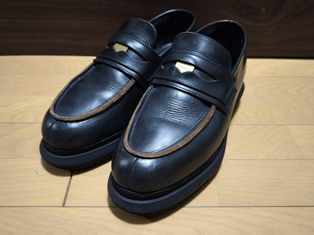 S*S様 Sacai　ローファー　42 Leather platform loafers in black - Sacai | Mytheresa