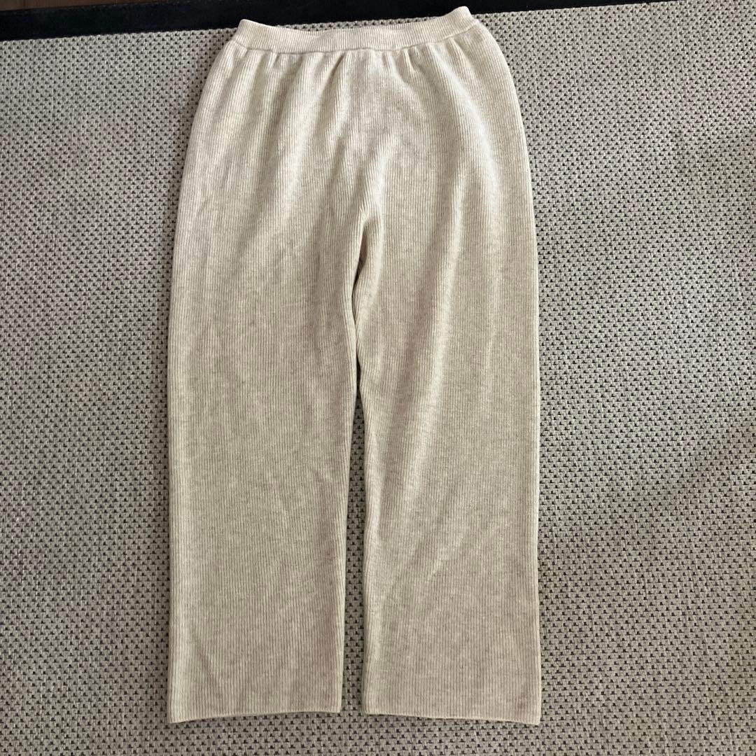evameva エヴァムエヴァプレスウールパンツ evameva (エヴァムエヴァ) press wool pants / プレスウールパンツ