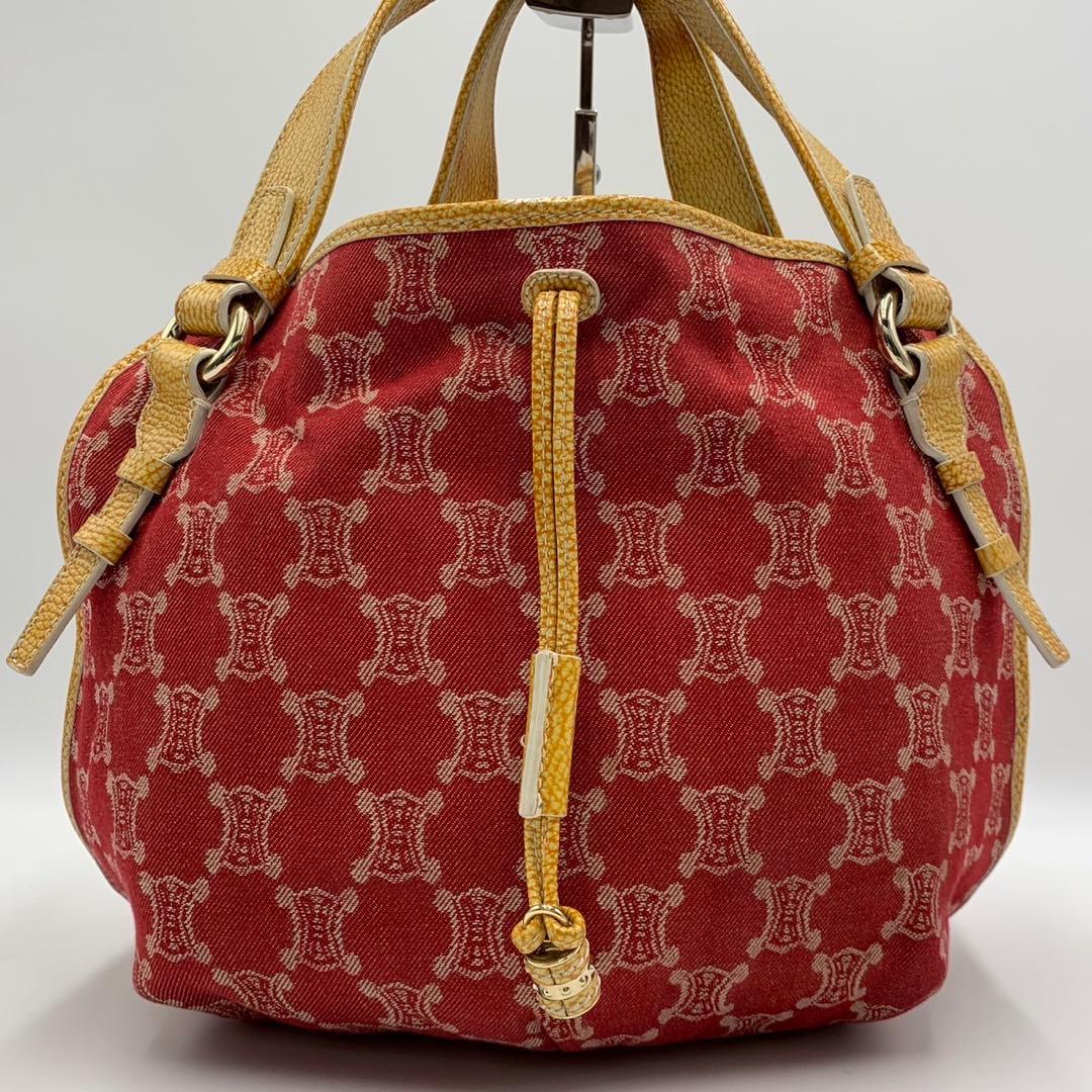 希少］セリーヌ ハンドバッグ ビタースウィート パリマカダム デニム