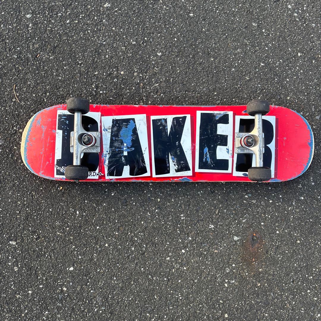 BAKER スケボー デッキ 8インチ - メルカリ